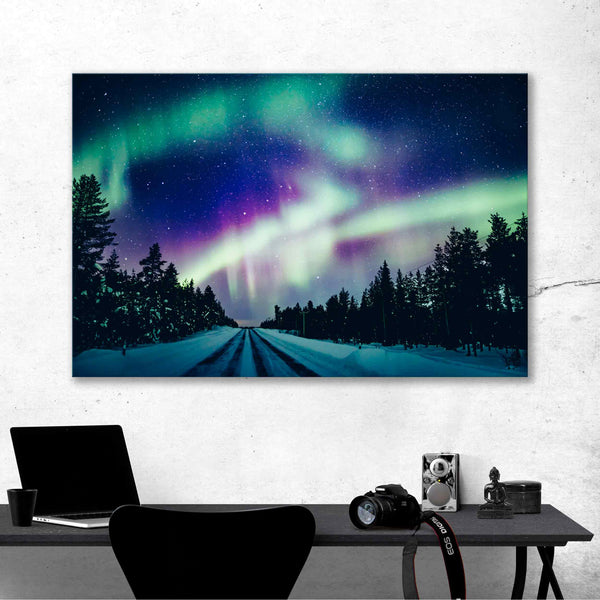 Aurora Borealis Northern Lights – affordable canvas prints online –  Photowall