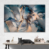 Luxury Abstract Fluid Art Canvas Print №0060