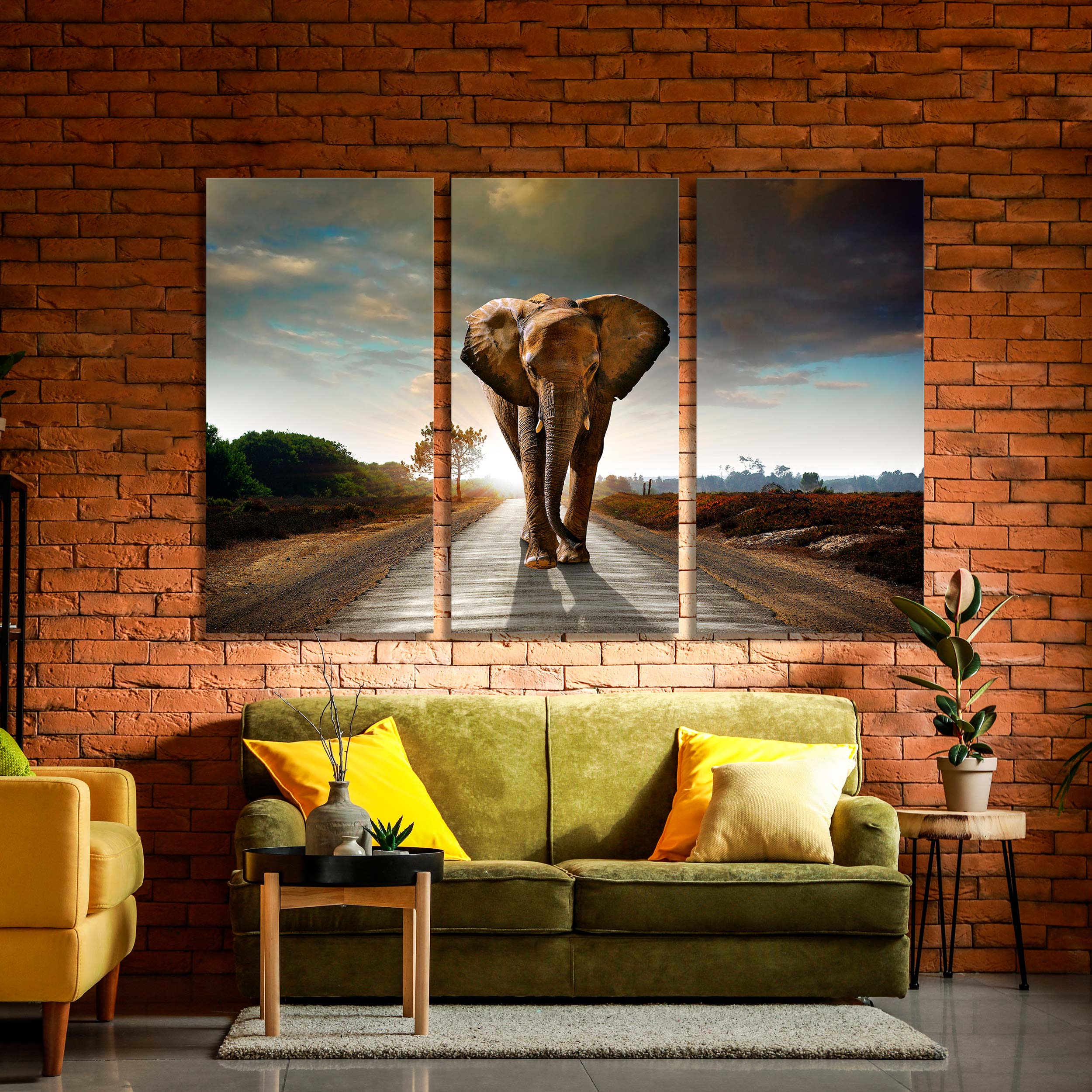 Elephant Canvas Print №3536