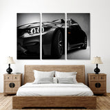 Modern Black Car Canvas Print №3024