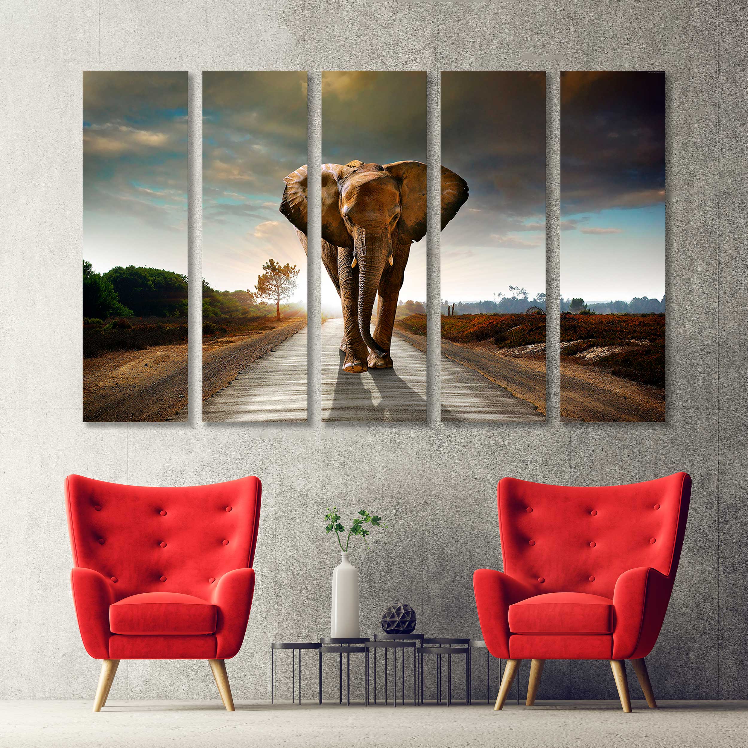 Elephant Canvas Print №3536