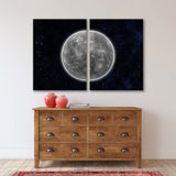 Planet Mercury Canvas Print  №0517