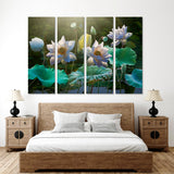 White Lotus Canvas Print  №7061