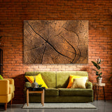 Texture Of An Old Tree Canvas Print №0034