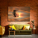 Lonely Tree Canvas Print  №4001