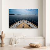 Nautical Art Yacht Canvas Print №3004
