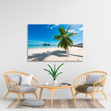 Tropical Beach Canvas Print  №4017