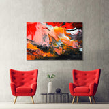 Luxury Background, Marbling lava Art Canvas Print №0065