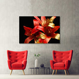 Red Lilies Canvas Print №7050