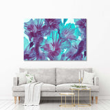 Neon Flowers Gladiolus Canvas Print №7039