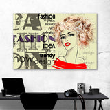 Art & Fashion Illustrations Canvas Print №0070