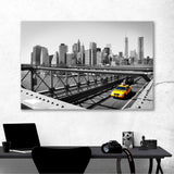 New York Yellow Taxi Canvas Print №2014