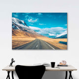 Highway In Mountains Canvas Print №4015