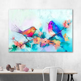 Abstract Colorful Birds Canvas Print №3535