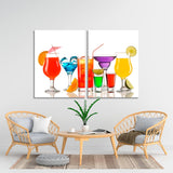 Tropical Cocktails Canvas Print №5012