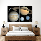 Planets of Solar System Canvas Print №0506