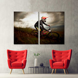 Mountain Bike Canvas Print №1012