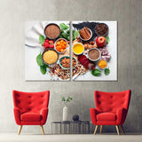 Foods For Health Canvas Print  №5020
