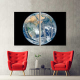 Planet Earth From Space Canvas Print №0511