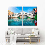 Rialto Bridge in Venice, Italy Canvas Print №2024