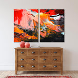Luxury Background, Marbling lava Art Canvas Print №0065