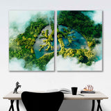 Green Lungs Of Planet Earth Canvas Print №7025