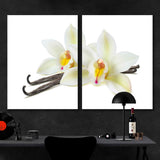 Vanilla Flowers Canvas Print №7021