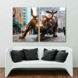 New York - Bull Of Wall Street  Canvas Print №3515