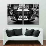 Ford Mustang Shelby GT500 Eleanor Canvas Print №3023