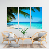 Tropical Beach Canvas Print №4004