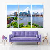 Manhattan Skyline, New York Canvas Print №2040