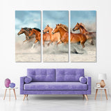 Horse Herd Canvas Print №3524