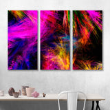 Space Geometry Colorful Canvas Print №0069