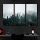 Forest In Fog Canvas Print №4045