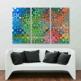 Abstract Colorful Geometry Canvas Print №0040