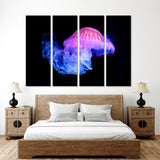 The Purple-striped Jellyfish Canvas Print №3528