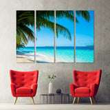 Tropical Beach Canvas Print №4004