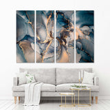 Luxury Abstract Fluid Art Canvas Print №0060