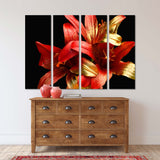 Red Lilies Canvas Print №7050