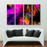 Space Geometry Colorful Canvas Print №0069