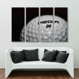 Black & White Golf Ball Canvas Print №1007