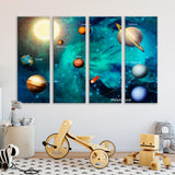 Solar System Canvas Print №0514