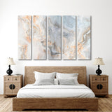 White Marble Texture  Canvas Print №0018