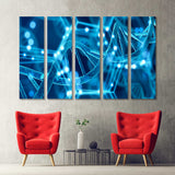 DNA Structure Canvas Print №0038