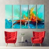 Modern Abstract Colorful Canvas Print №0026