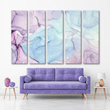 Abstract Fluid Art in Alcohol Ink Technique Canvas Print №0029