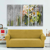 Abstract Water lilies Canvas Print №0055