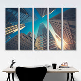 Office Building New York Wall Street Canvas Print №2046