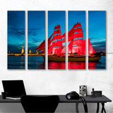 Scarlet Sails Canvas Print №3021