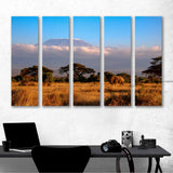 Mount Kilimanjaro, Kenya, Africa Canvas Print №4039